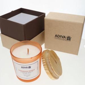 ADIVA - Cinnamon Sizzle - Hand Poured Soy Wax Candle