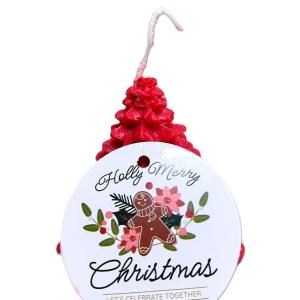 Adiva - Holy Meri Christmas Candle (Red)